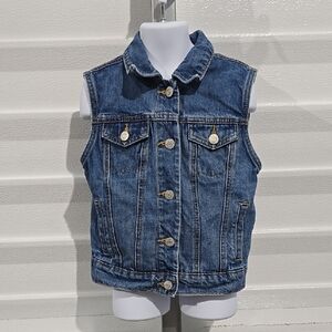Old Navy Blue Denim Vest Sleeveless Classic Size M‎ (8)